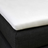 Cearşaf cu bandă elastică Formesse Bella Gracia La Piccola 160x190cm White
