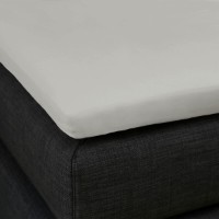 Cearşaf cu bandă elastică Formesse Bella Gracia La Piccola 180x190cm Grey