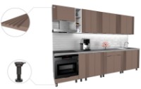 Bucătărie MDF Lux Latte Soft 3.0m imaginea #9 — magazin online Desire.md