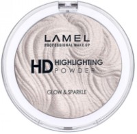 Хайлайтер Lamel HD Highlighting Glow & Sparkle Powder 401