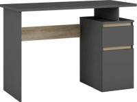 Masa de birou Magnusplus Table 4 1.4m Graphite/Oak Sonoma imaginea #1 — magazin online Desire.md