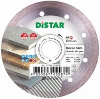 Disc de tăiere Distar 1A1R Decor Slim d115