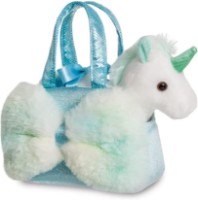 Jucărie de pluș Aurora Unicorn Blue Bag (61436)