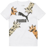 Детская футболка Puma Classics Mates Tee Puma White 104