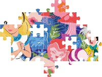 Puzzle Clementoni 104 Дисней Алиса в стране чудес (25748)