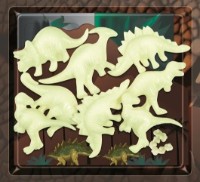 Autocolante 3D 4M Glow In The Dark 3D Dinosaurs (JE612248)