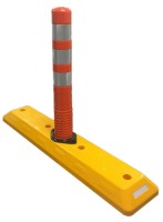 Колесоотбойник с 1 столбиками MFK 2200