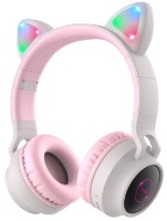 Наушники Hoco W27 Cat Ear Gray фото №2 — интернет-магазин Desire.md