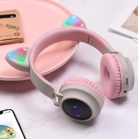 Наушники Hoco W27 Cat Ear Gray фото №3 — интернет-магазин Desire.md