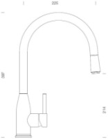 Смеситель для кухни Schock Kavus 559127 PUR фото №2 — интернет-магазин Desire.md