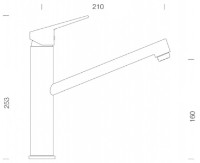 Смеситель для кухни Schock Metis 526000 EDO фото №2 — интернет-магазин Desire.md
