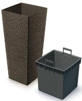 Ghiveci Prosperplast Furu Square Eco Wood DFSH400W-4625W imaginea #2 — magazin online Desire.md