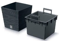 Ghiveci Prosperplast Furu Square Low DFS300-S433 imaginea #2 — magazin online Desire.md