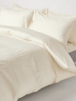 Lenjerie de pat Napolyon Satin Eurostandart Șampani imaginea #5 — magazin online Desire.md