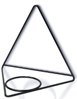 Suport pentru flori Prosperplast Showy Hanger IKSH2S