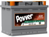 Автомобильный аккумулятор Povver 12V 60Ah 720A (AGM.L2.60.068.A)