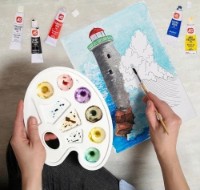 Раскраска для детей AS Акварель: Пейзажи (1038-11037) фото №4 — интернет-магазин Desire.md