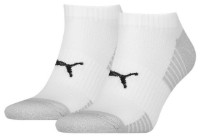 Ciorapi pentru bărbați Puma Sport Cushioned Sneaker 2P White 39-42