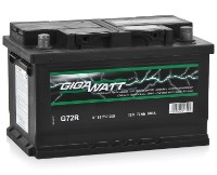 Автомобильный аккумулятор GigaWatt 72Ah (572 409 068)