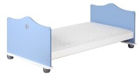Кроватка Albero Mio Prince Crown Blue 140x70