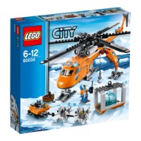 Set de construcție Lego City: Arctic Helicrane (60034)
