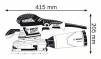 Вибрационная шлифмашина Bosch GSS 230 AVE (0601292802)