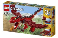 Set de construcție Lego Creator: Red Creatures (31032)