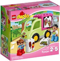 Set de construcție Lego Duplo: Ice Cream Truck (10586)