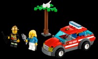 Конструктор Lego City: Fire Chief Car (60001)