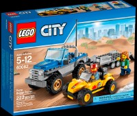 Set de construcție Lego City: Dune Buggy Trailer (60082)