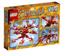 Set de construcție Lego Legends of Chima: Flinx's Ultimate Phoenix (70221)