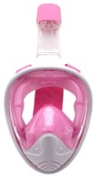 Masca şi tub pentru înot 4Play Vision S-M Pink