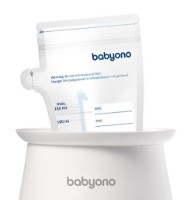 Ёмкость для хранения молока BabyOno 180ml 30pcs (1084)