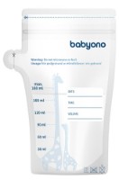 Ёмкость для хранения молока BabyOno 180ml 30pcs (1084)