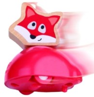 Figurină animală Hape Push&Run Fox (E0469A)
