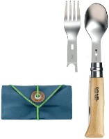 Походные столовые приборы Opinel Picnic+ Spoon & Fork & Knife 002500