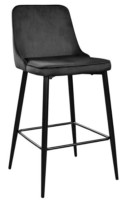 Барный стул Deco Clasic Black/Black Legs