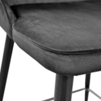 Scaun de bar Deco Clasic Small Black/Black Legs imaginea #3 — magazin online Desire.md