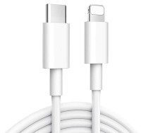 Cablu USB Platinet USB Type-C - Lightning 1m White (PUCLC941W)