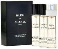Парфюмерный набор для него Chanel Bleu de Chanel EDP 3x20ml Refill