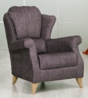 Кресло Moda Life Alize Berjer 84x98x85cm Grey