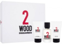 Parfum-unisex Dsquared² Wood EDT 50ml + Body Lotion 50ml + Shower Gel 50ml