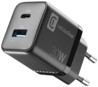 Зарядное устройство CellularLine ACHUSBGAN2PD30WK