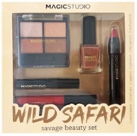Set produse cosmetice decorative Magic Studio Savage Beauty Set Wild Safari (24179)