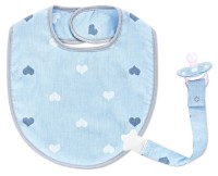 Слюнявчик BabyJem Blue (453)
