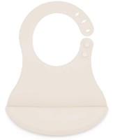 Слюнявчик BabyJem Ecru (718)