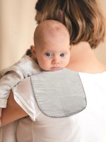 Слюнявчик BabyJem Grey (804) фото №2 — интернет-магазин Desire.md