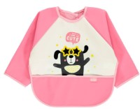 Слюнявчик BabyJem Polly Bib Pink (034)