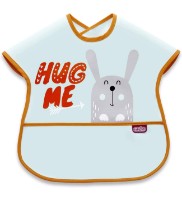 Слюнявчик BabyJem Poly Large Bib Green (029)