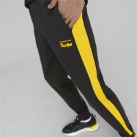 Pantaloni spotivi pentru bărbați Puma Porsche Mt7 Track Pants Puma Black/Lemon Chrome XL